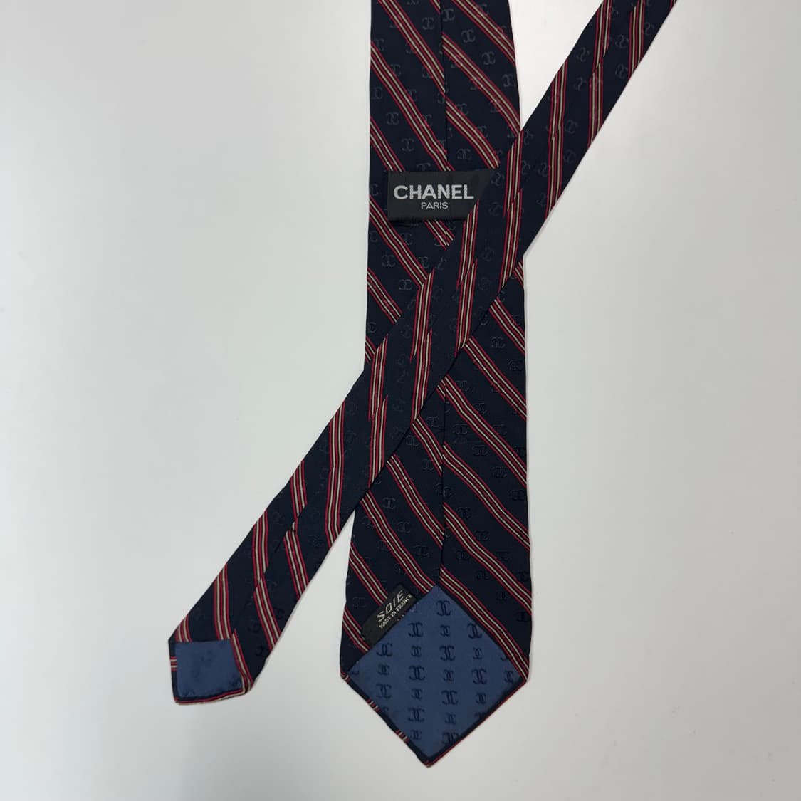 샤넬(CHANEL) 모노그램 명품 정품 넥타이 상품이미지3
