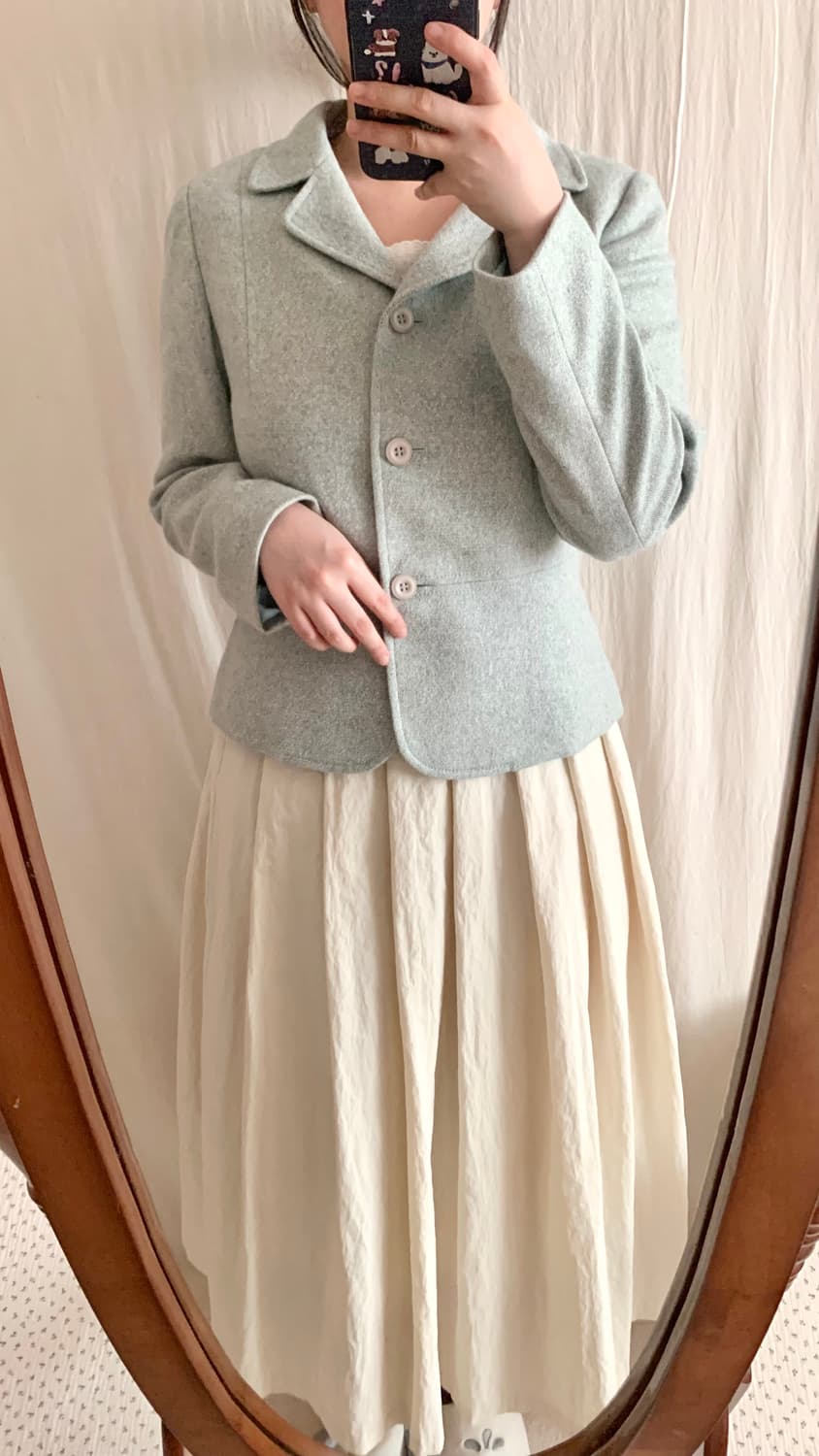 밀크 민트 페미닌 자켓 상품이미지6