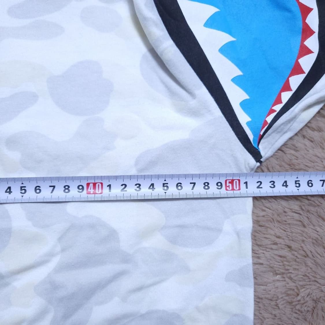 베이프 여 L 반팔 티 0411 상품이미지4