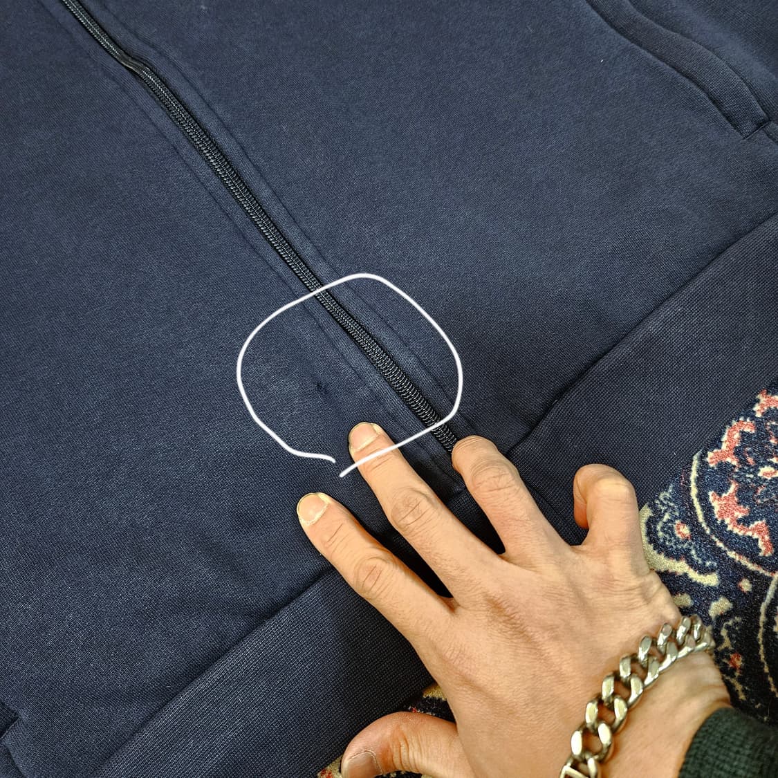 라코스테(LACOSTE) 코튼 저지 블루종 집업 자켓 9size 상품이미지9