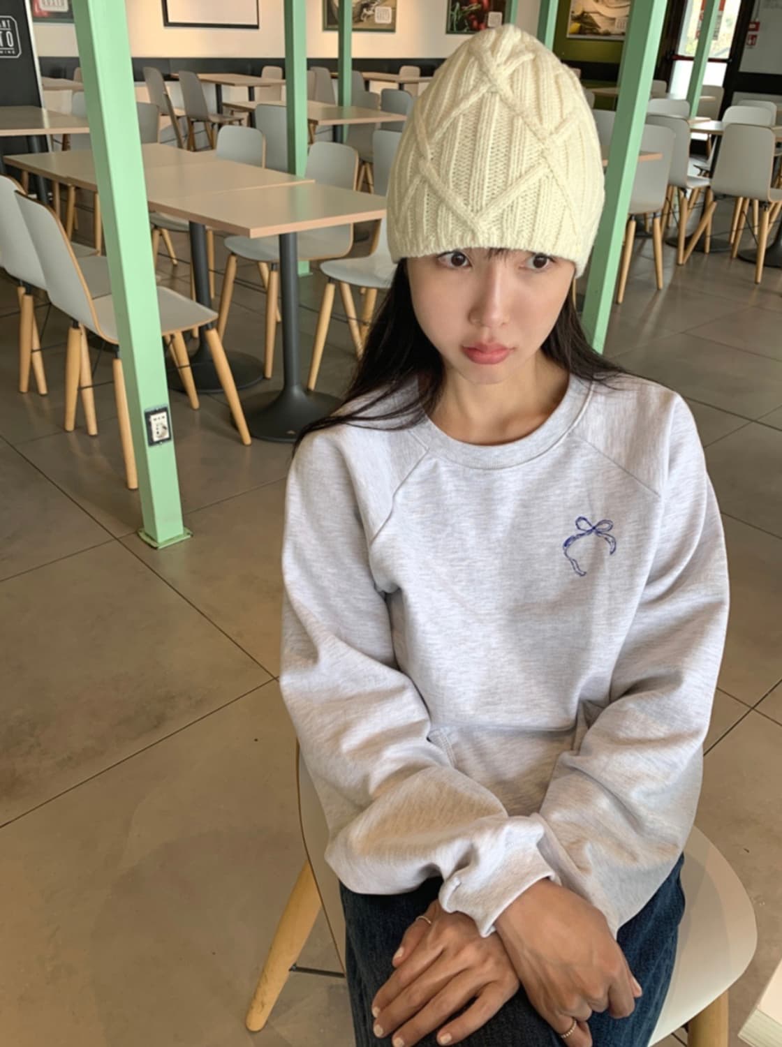 메이비베이비 디어리스트 맨투맨 상품이미지2