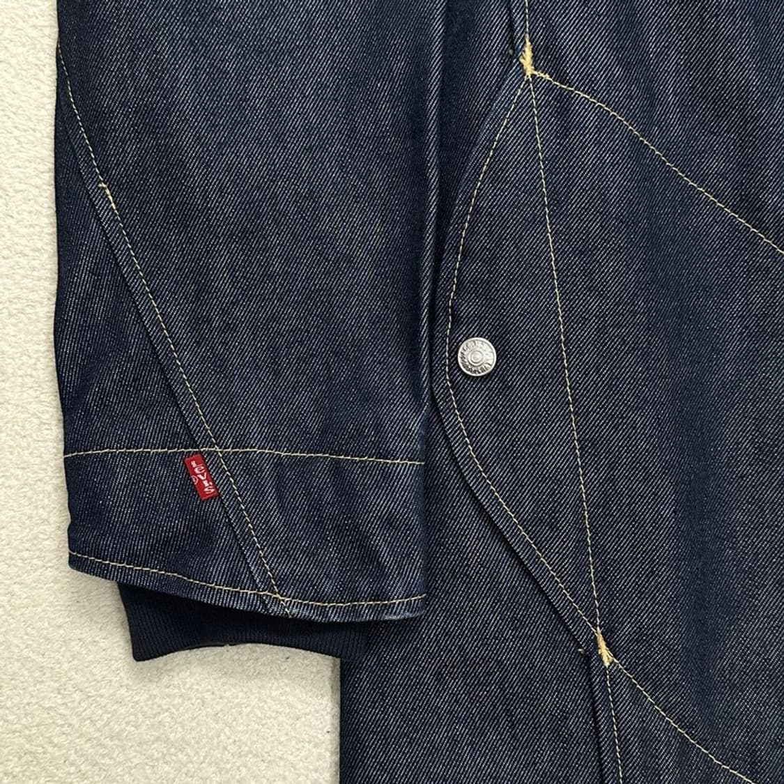 LEVI'S 엔지니어드 롱 데님 자켓 X-SMALL 상품이미지5