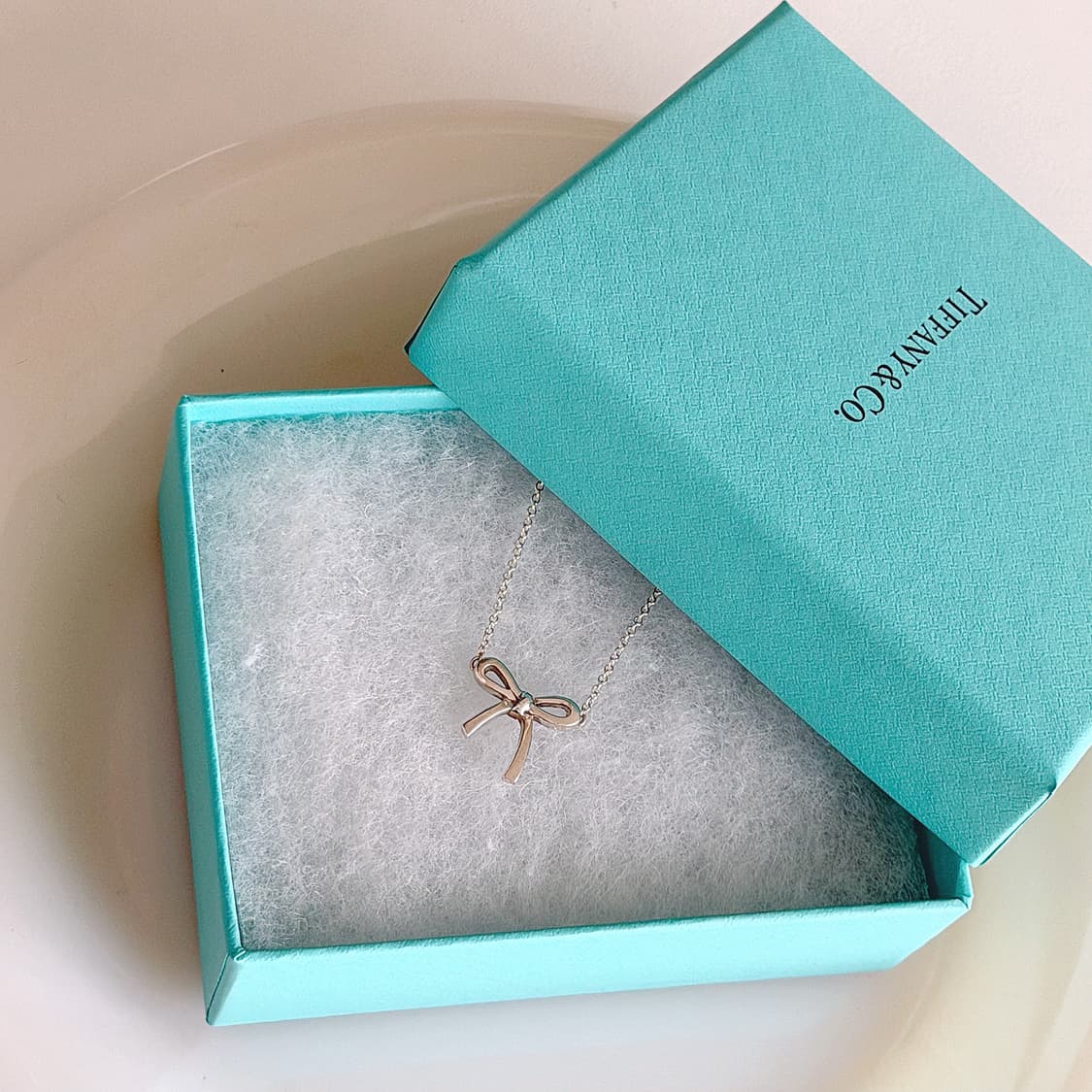 티파니 앤코 신슬기 리본 목걸이 상품이미지3