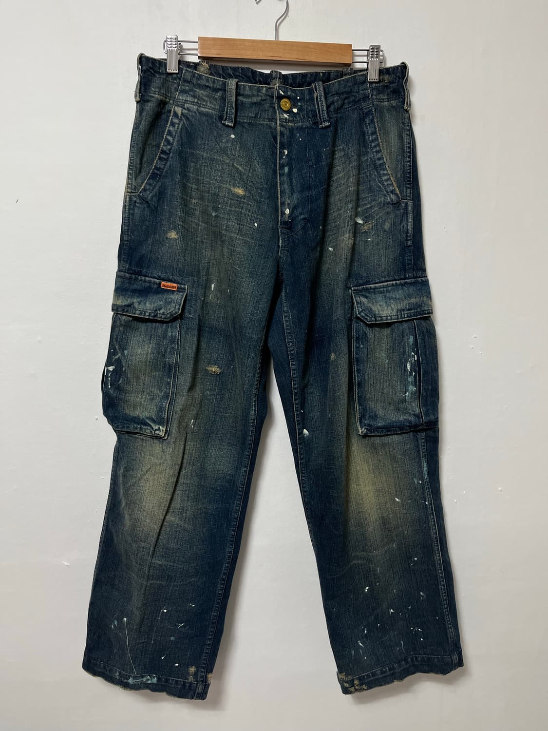 32 폴로 랄프로렌 카고 와이드 데님 청바지 정품 상품이미지1