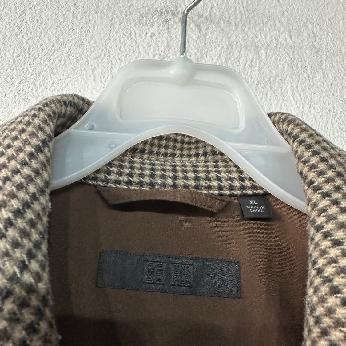 유니클로 하운드투스 잔체크 자켓 XL 상품이미지3