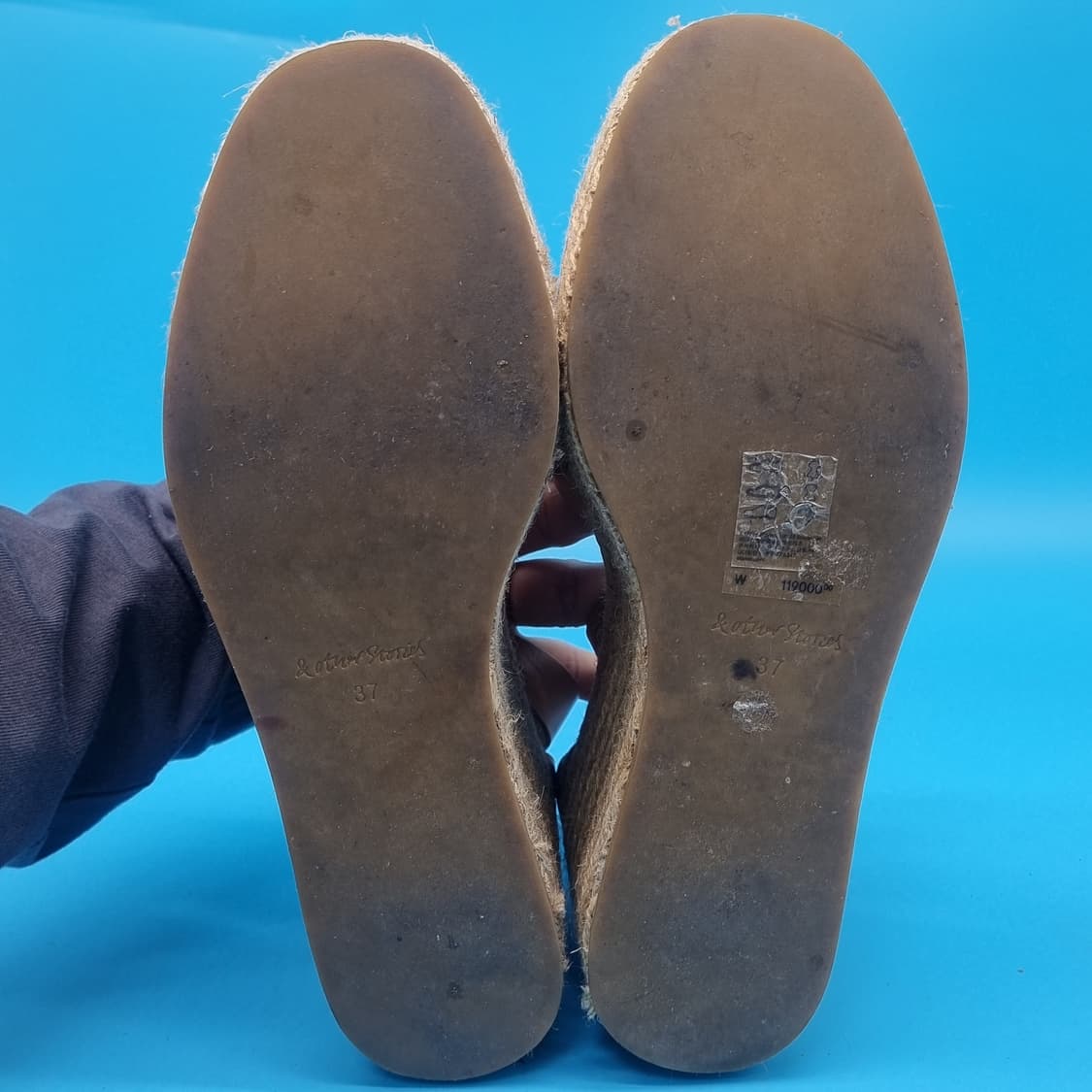 h 앤아더스토리즈 여성웨지힐37 240 굽9 상품이미지3