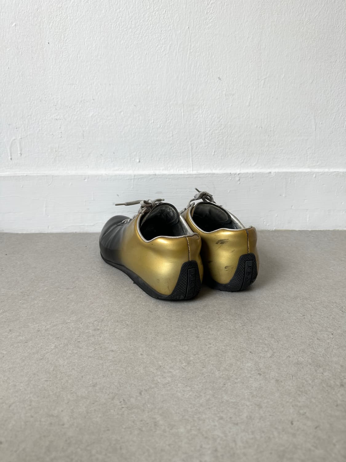 프라다 스포츠 07AW 옴브레 페이던트 레더 스니커즈 상품이미지7