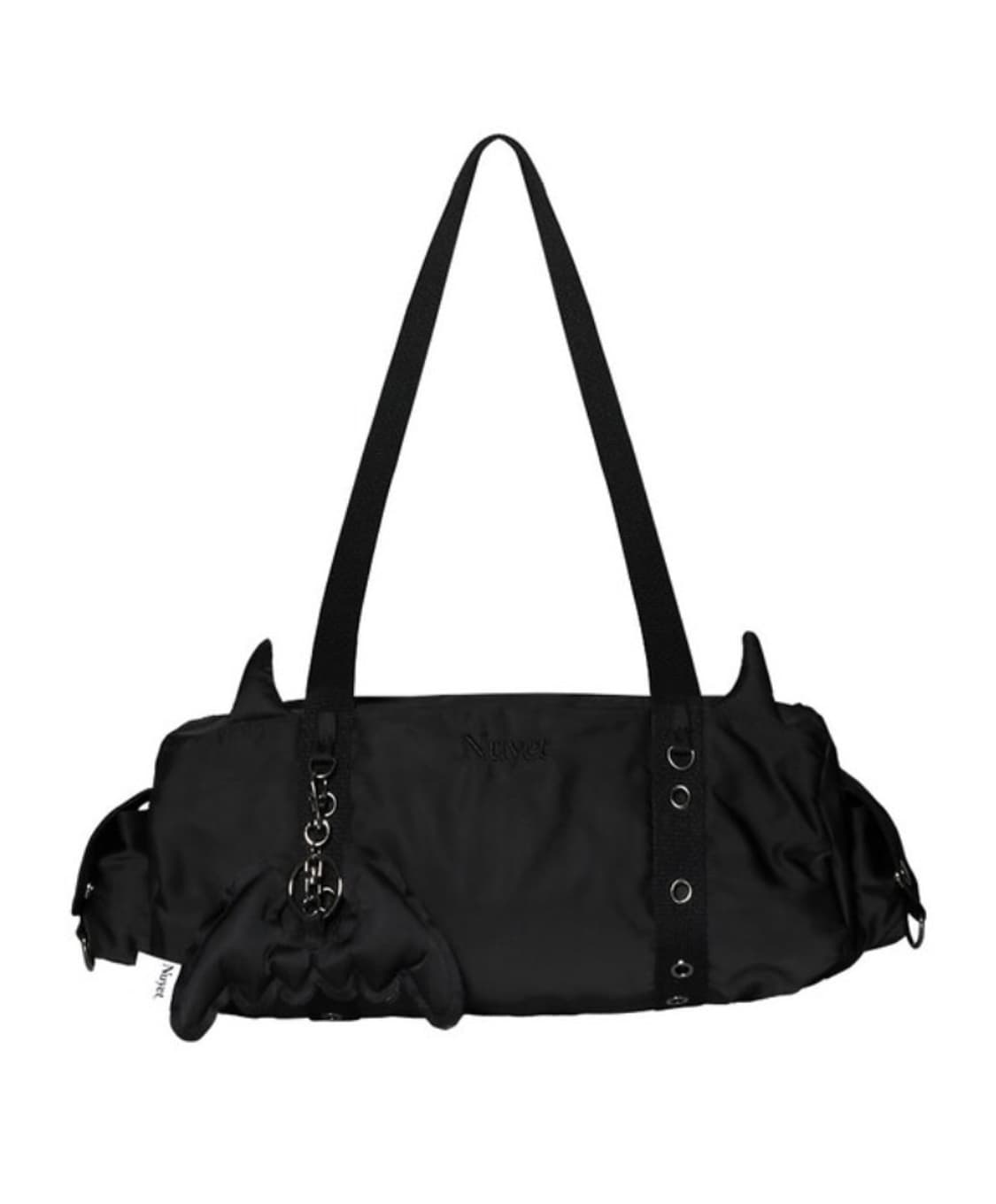 Nuyet 누엣 누옛 데빌 라운드 보스턴 백 블랙 상품이미지1