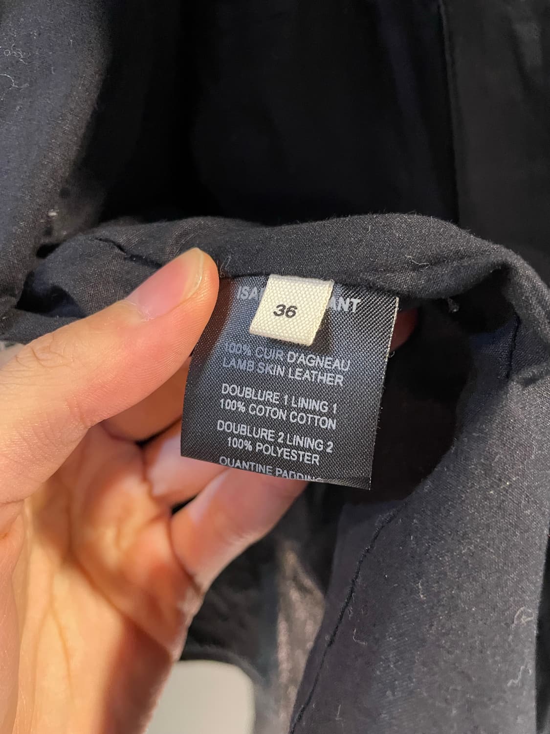 이자벨마랑 램스킨 자켓 상품이미지9