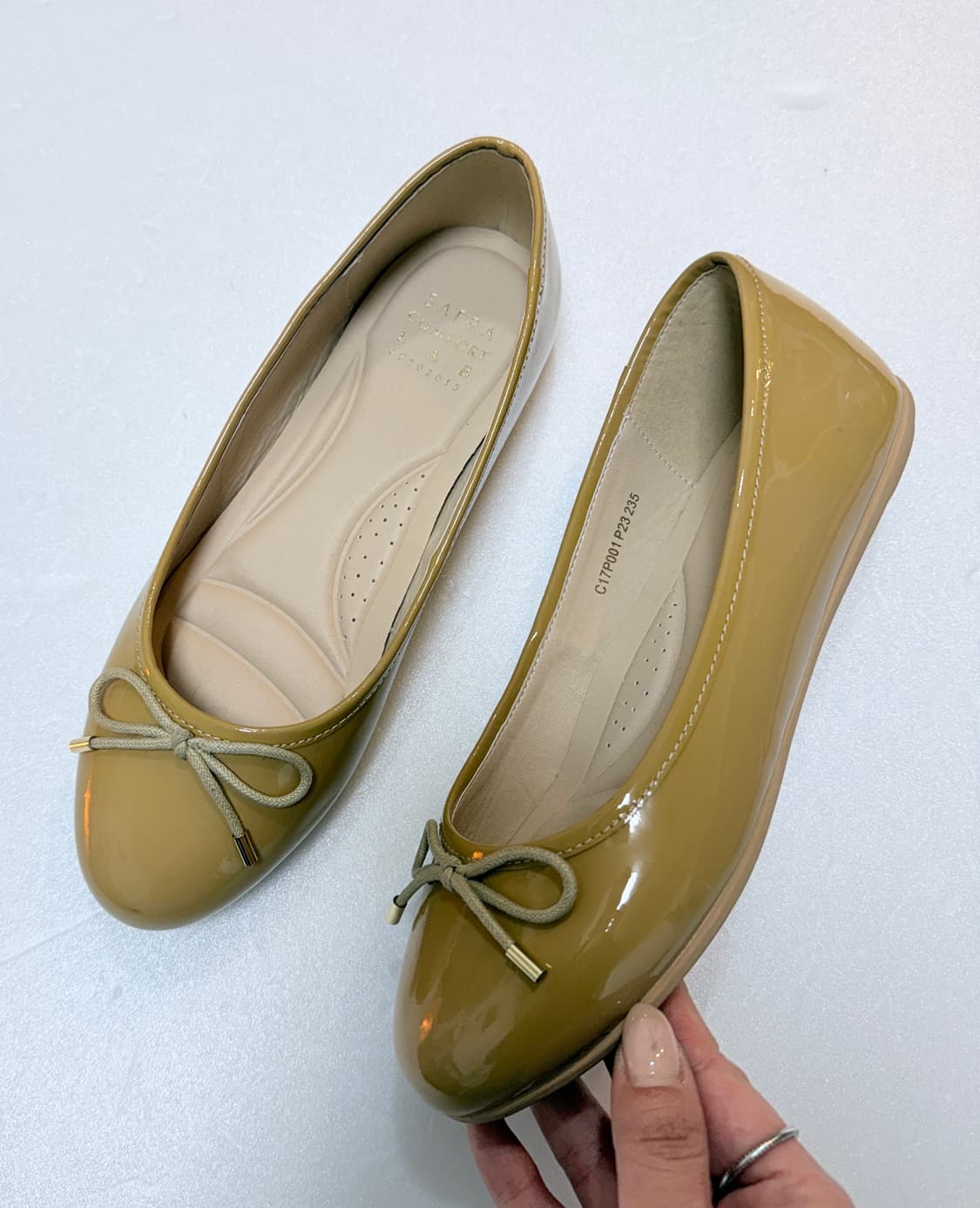 세라 SAERA 에나멜 플랫슈즈 235 상품이미지2