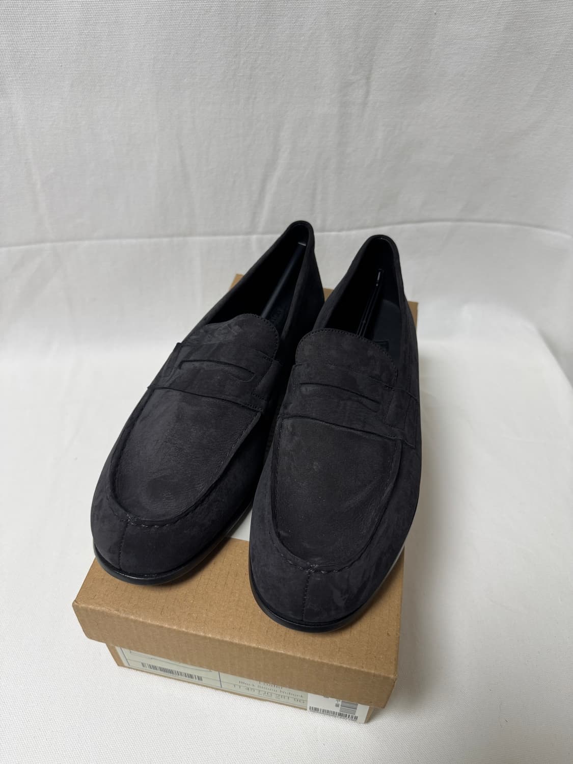 JMWeston 제이엠웨스통 블랙 누벅 로퍼 8D 상품이미지3