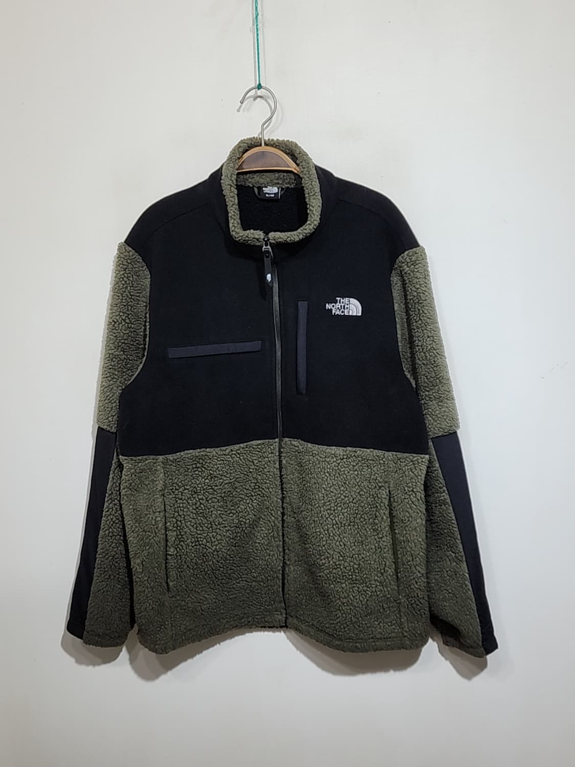 (XL) 노스페이스 후리스 점퍼 배색 뽀글이 플리스 자켓  상품이미지1