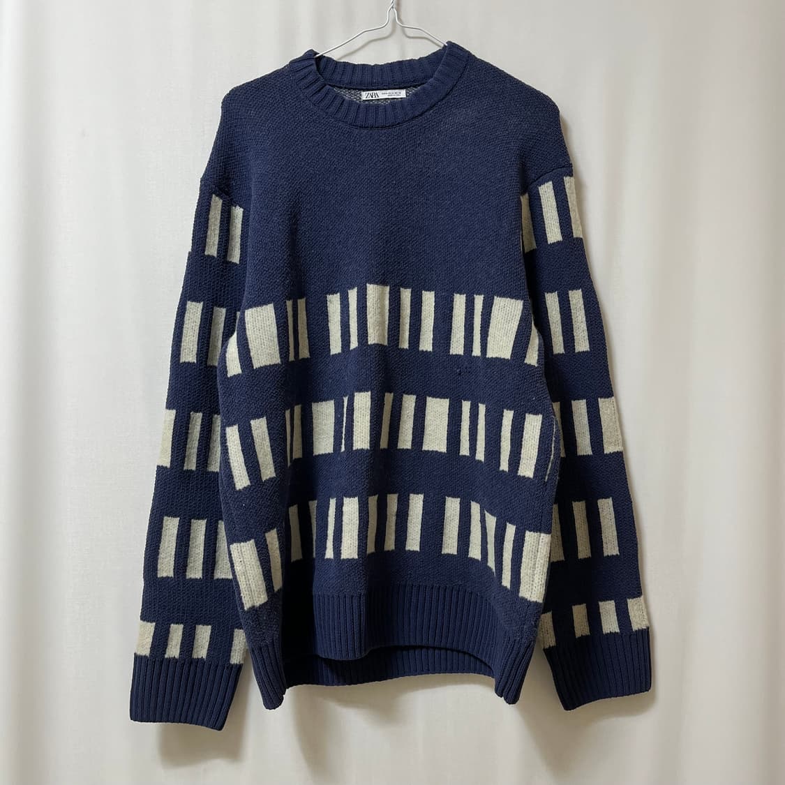 자라 클래식 라운드 니트 M/95 상품이미지1