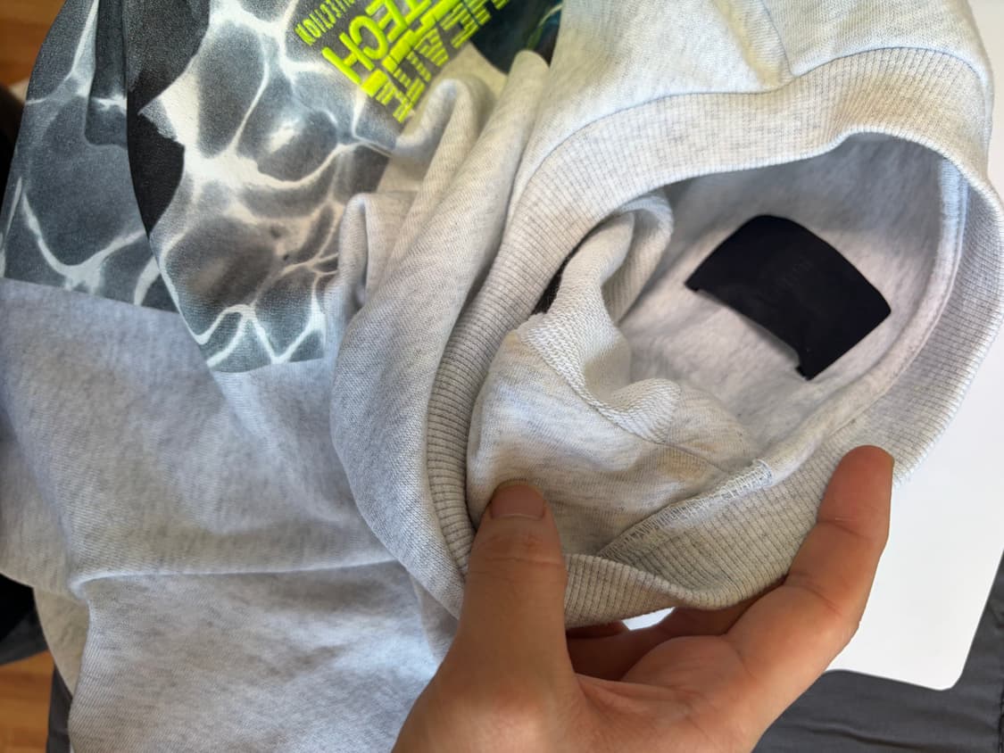 준지 2019 레드테크 맨투맨 그레이 상품이미지7