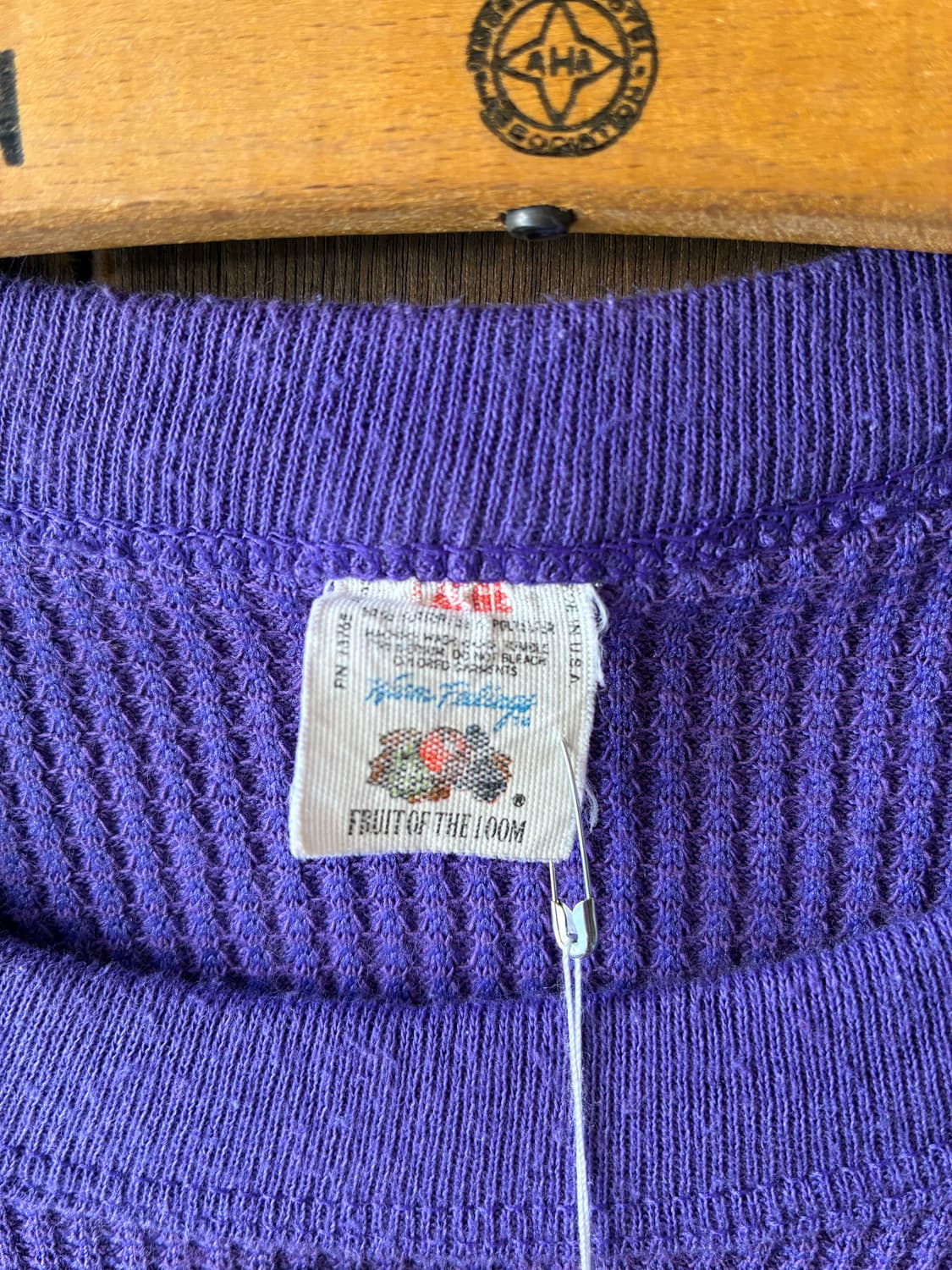 70~80’s Fruit of the Loom Thermal Tee 상품이미지2