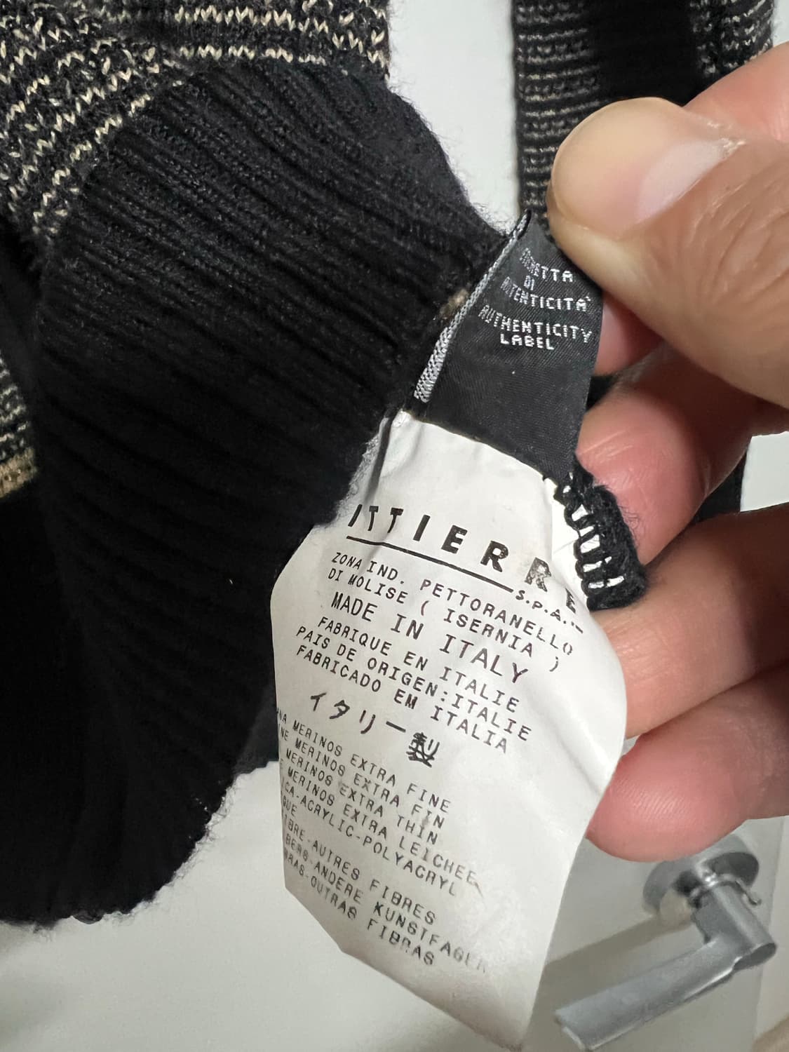 베르사체 니트집업  상품이미지4