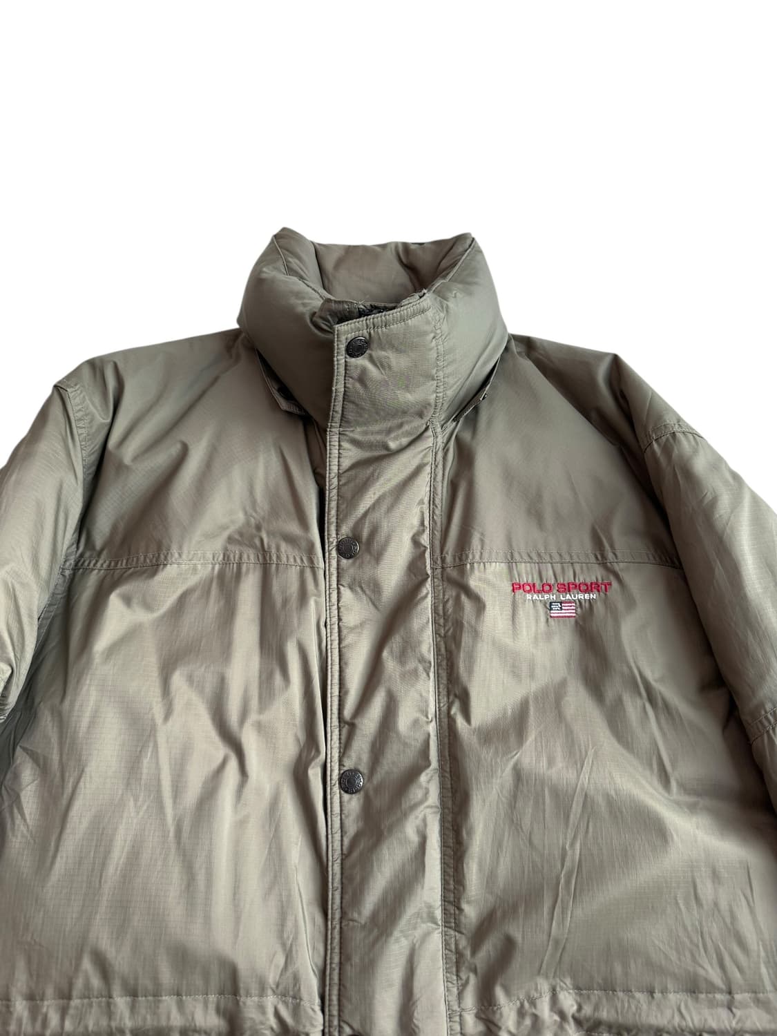 폴로 스포츠 카키 사파리 구스다운 패딩 상품이미지6