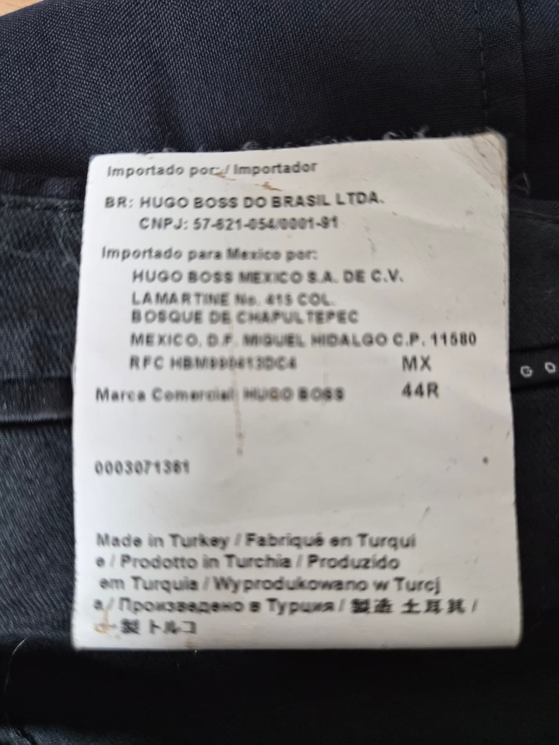 휴고보스Hugoboss 슬랙스 54사이즈 P-122 상품이미지5