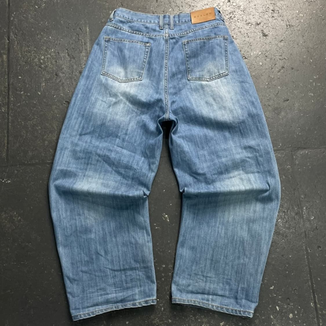 32 비슬로우 원턱 와이드 팬츠 상품이미지5