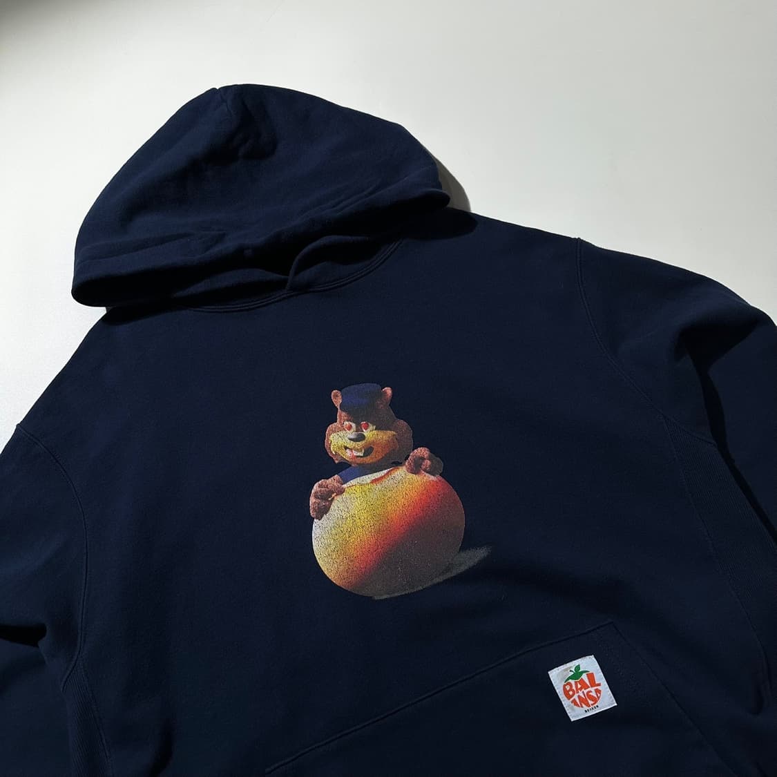 (매장핀) 24fw 발란사 x 비이커 Autumn Beaver 후드 상품이미지4