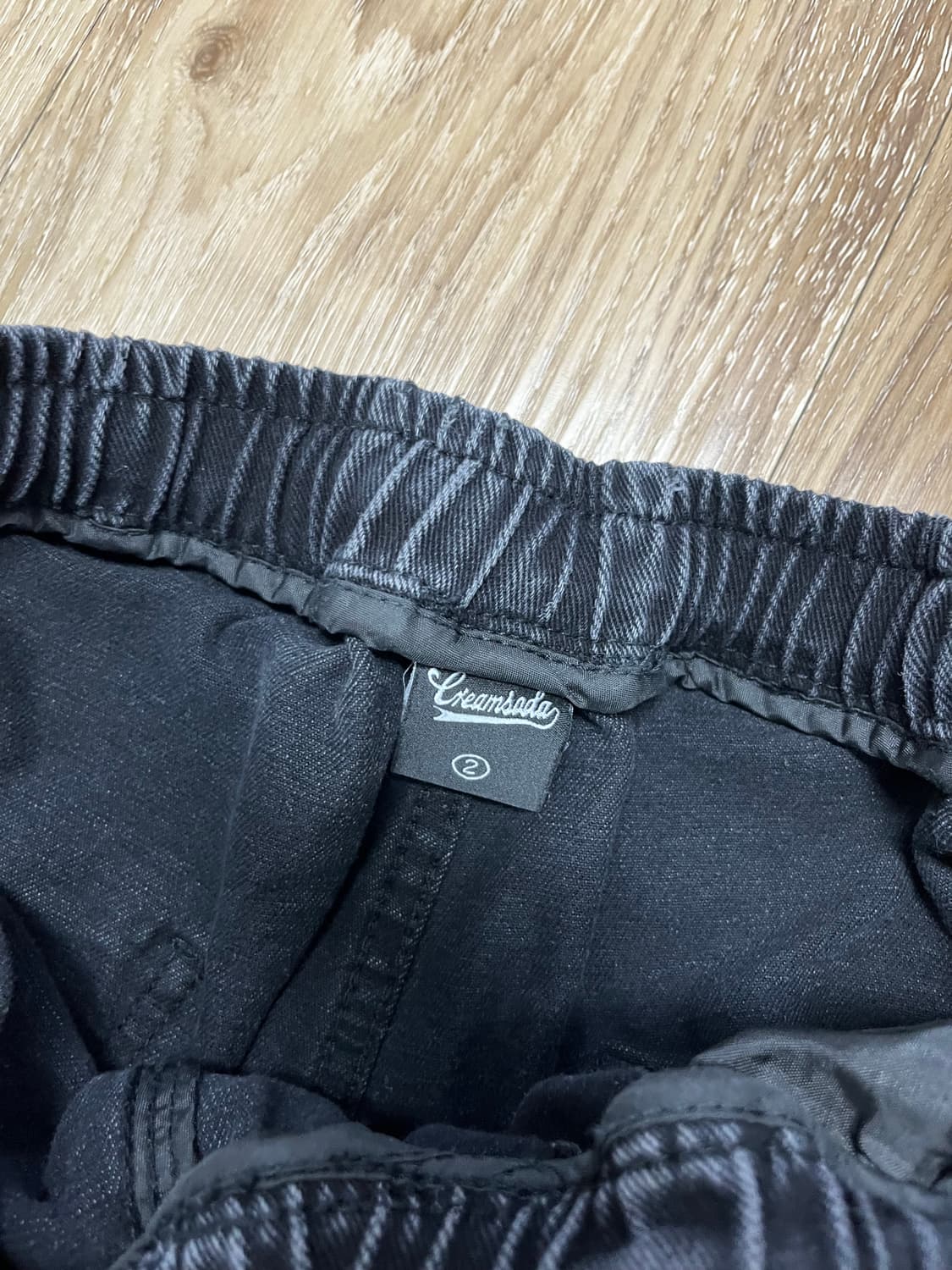 Creamsoda 버뮤다 카펜터 데님 반바지 XL 상품이미지4