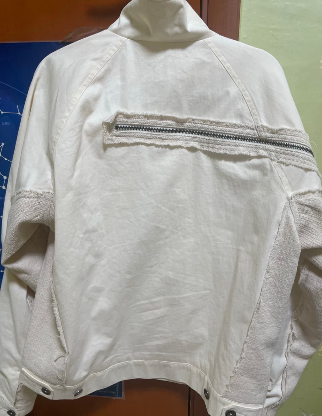 산산기어 어파인 커브 자켓 아이보리 상품이미지5