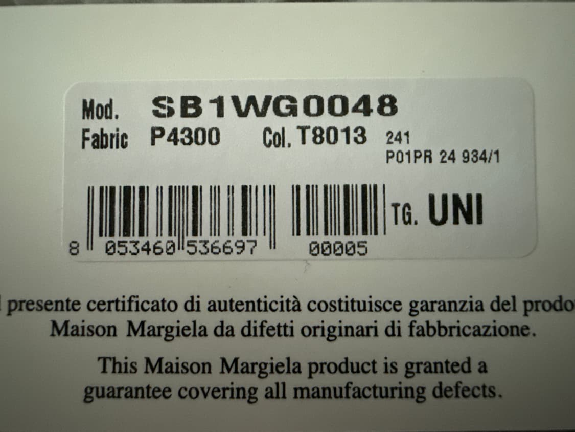 마르지엘라 글램 슬램 송아지가죽  필로우백 상품이미지9