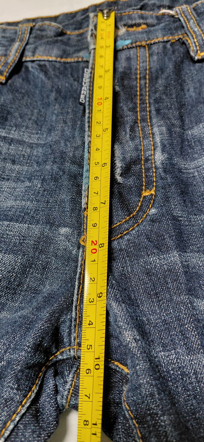 디스퀘어드2 청바지 데미지 디테일 46사이즈(30) 상품이미지10