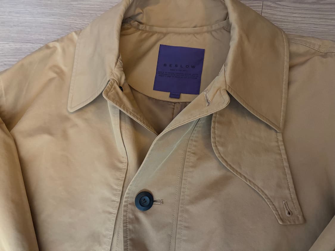 비슬로우 오버핏 야상코트 남성mL 상품이미지1