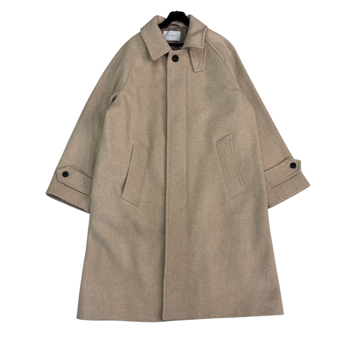 AVEC design 울 발마칸 코트 상품이미지1