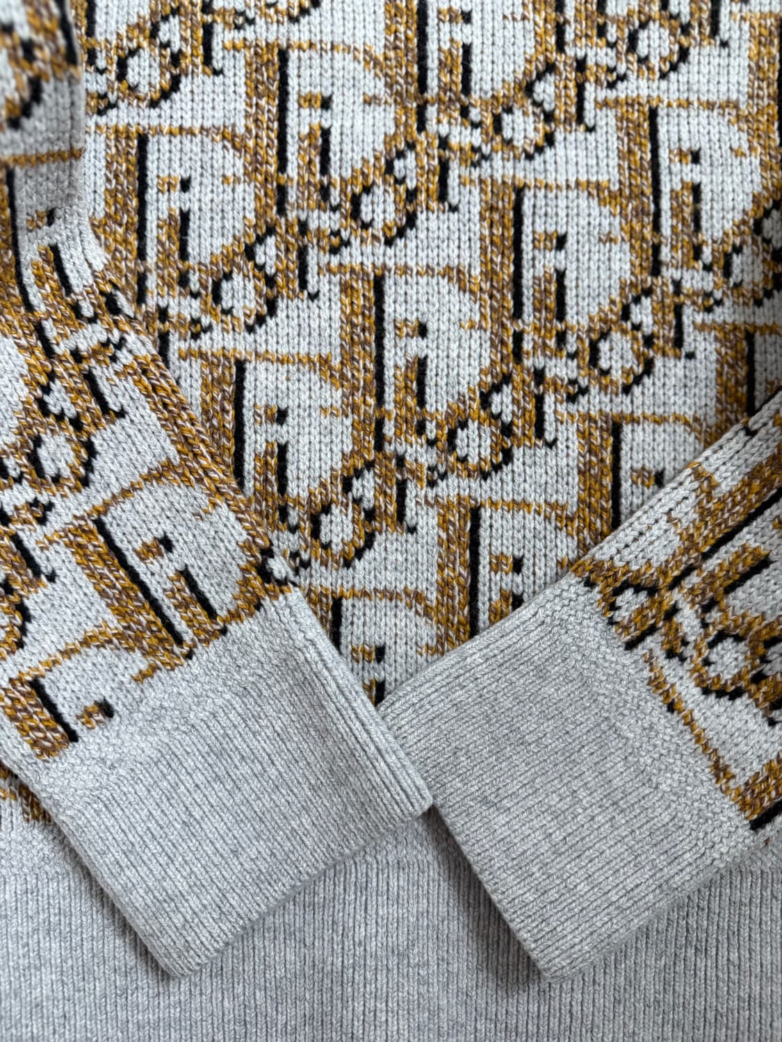 디올 오블리크 자카드 니트 L사이즈 정품 상품이미지3