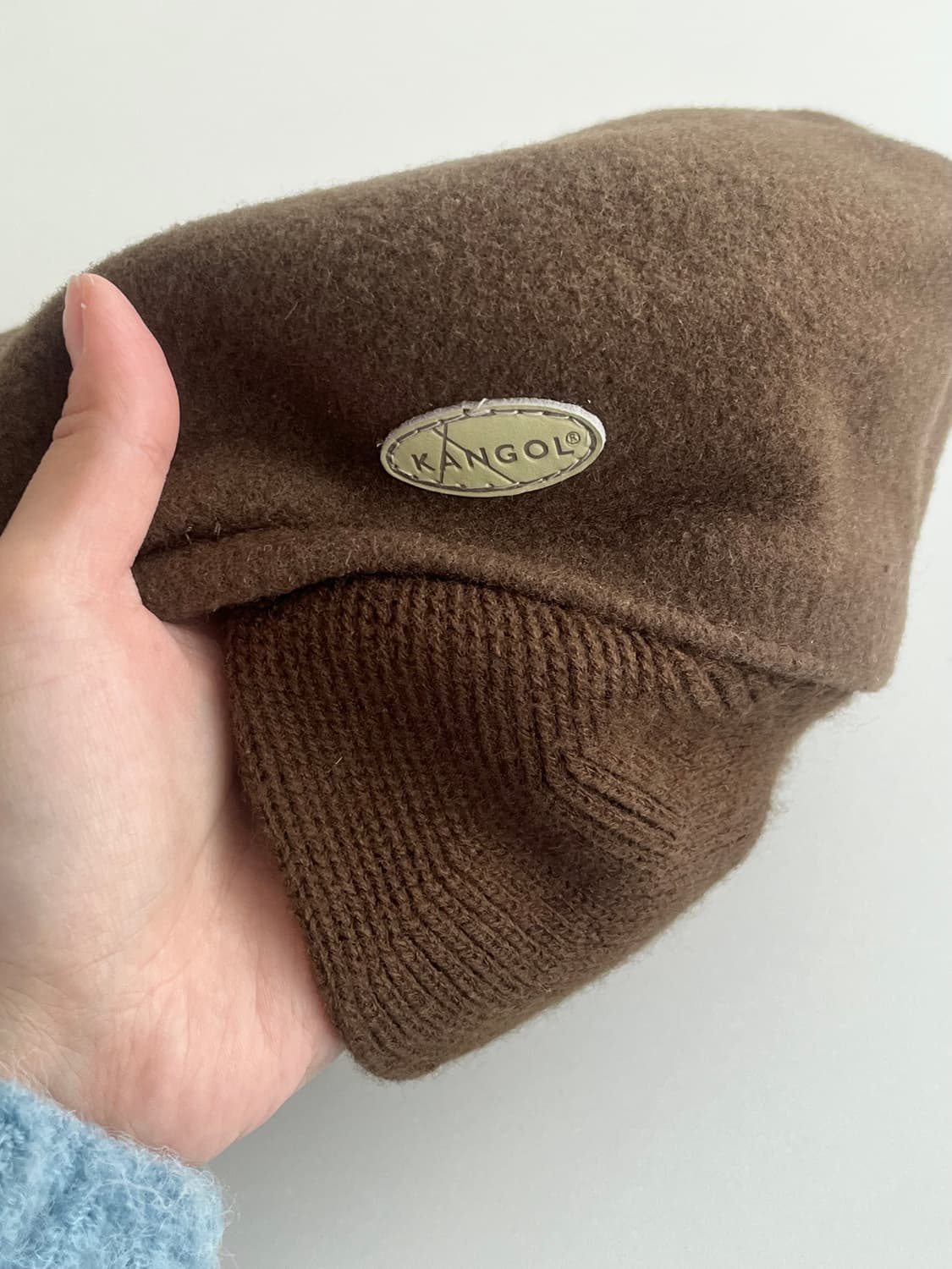 L) 캉골 울 100 이어 플랩 헌팅캡 브라운 상품이미지4