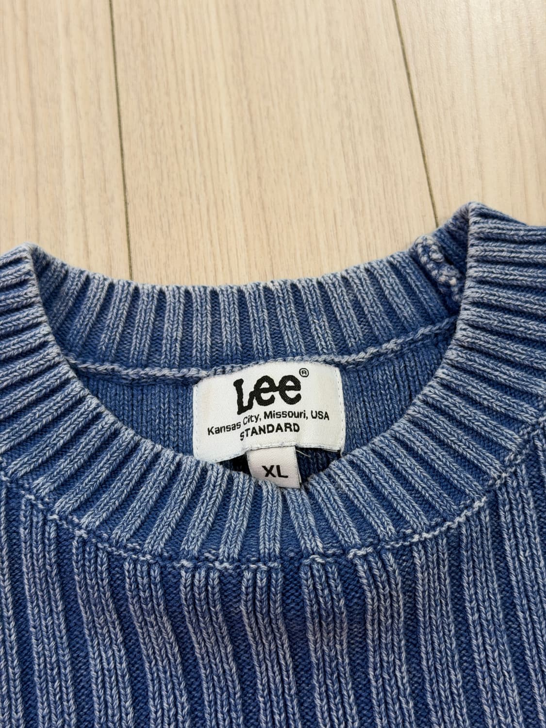 리 Lee 반팔니트 XL 상품이미지3