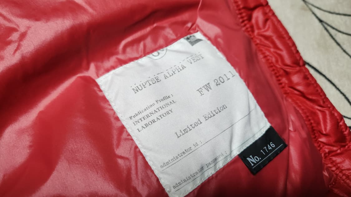 노스페이스 눕시 알파 LTD 패딩 조끼 105 상품이미지6