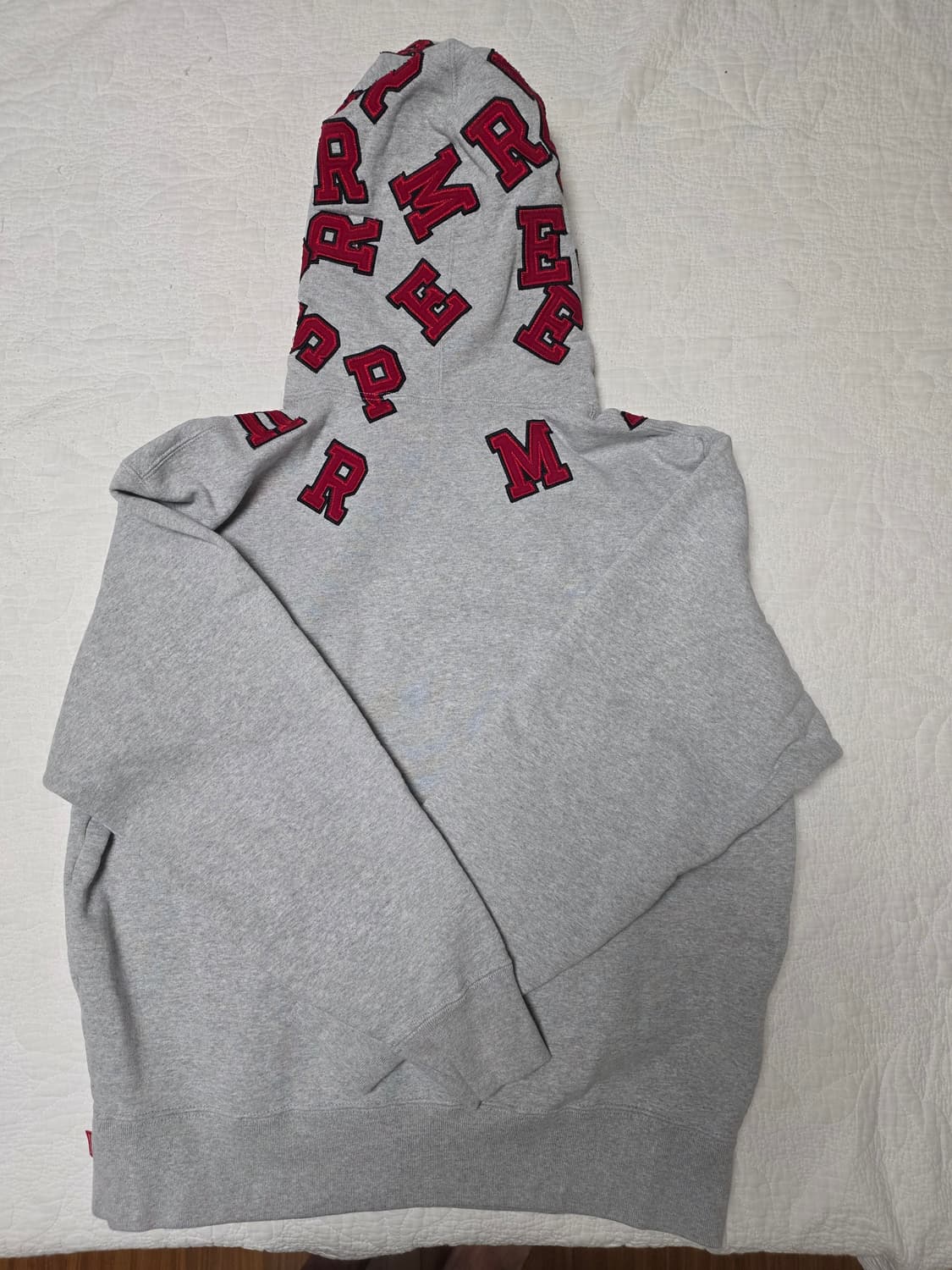 [M] 슈프림 Scattered Applique Hooded Sweats 상품이미지2
