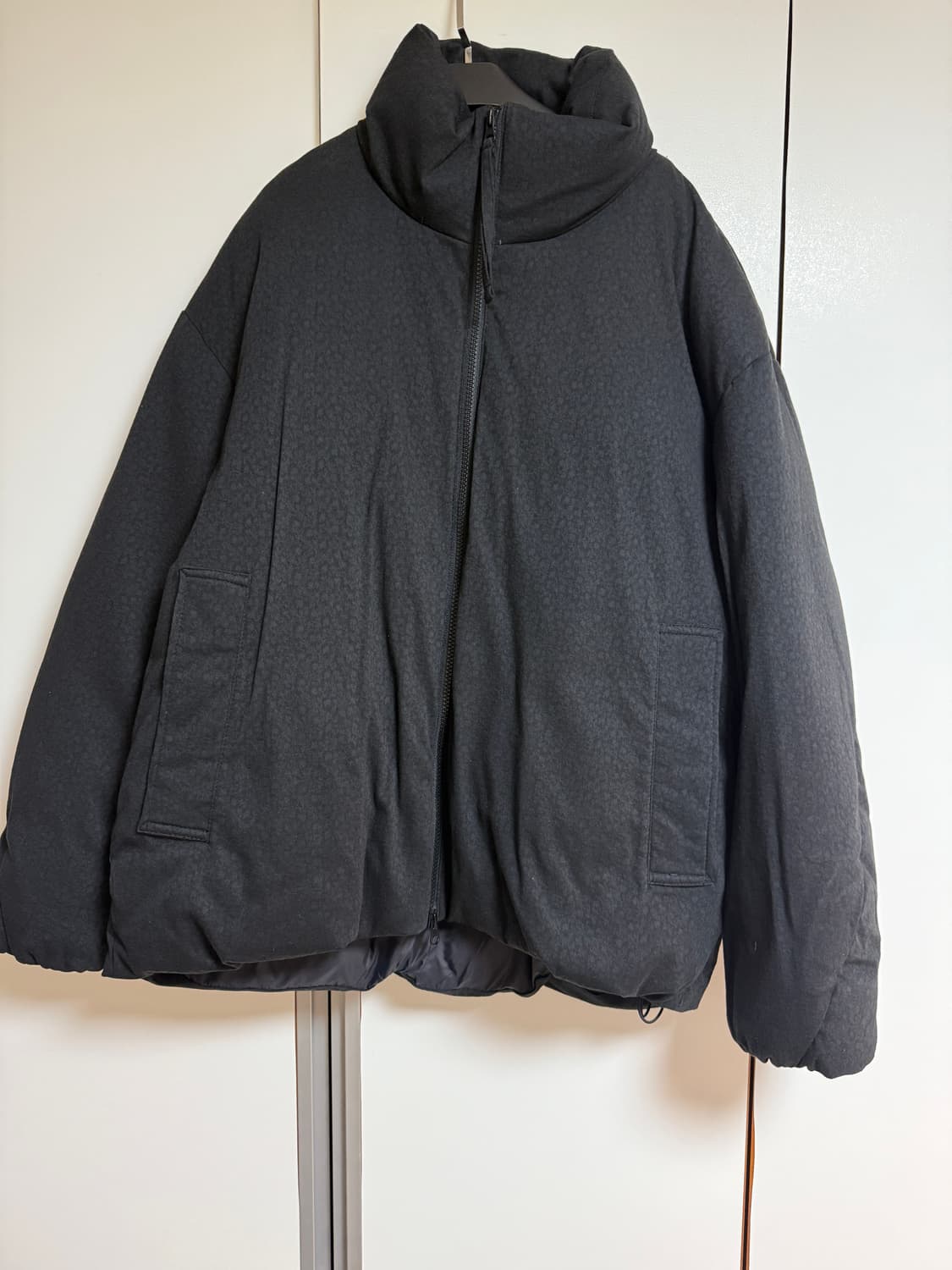 인사일런스 RIOPELE 헤비 구스 다운 자켓 블랙 S 상품이미지4