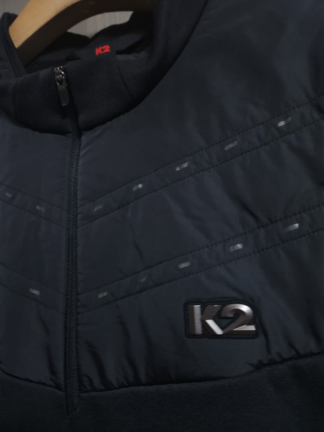 K2 하프넥 반집업 피치기모 긴팔티, 3XL 상품이미지2