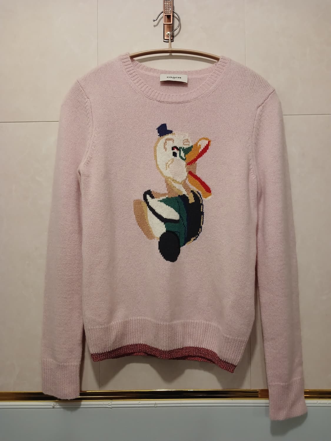 코치 정품 여성 캐시미어 100% 소재 S 사이즈 상품이미지1