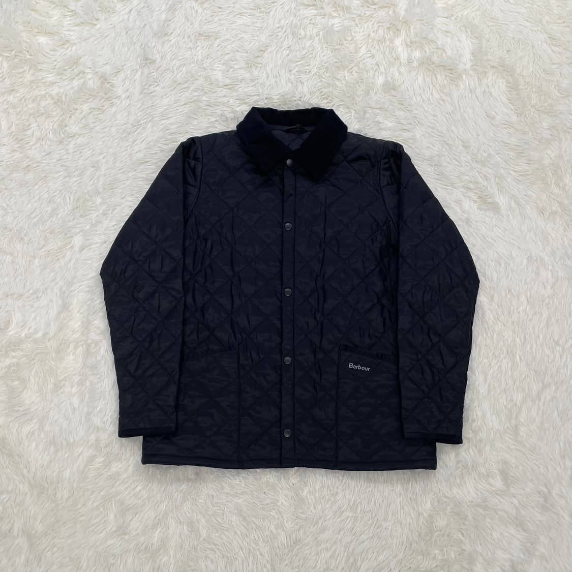 바버 Babour 퀄티드 자켓 블랙 상품이미지2