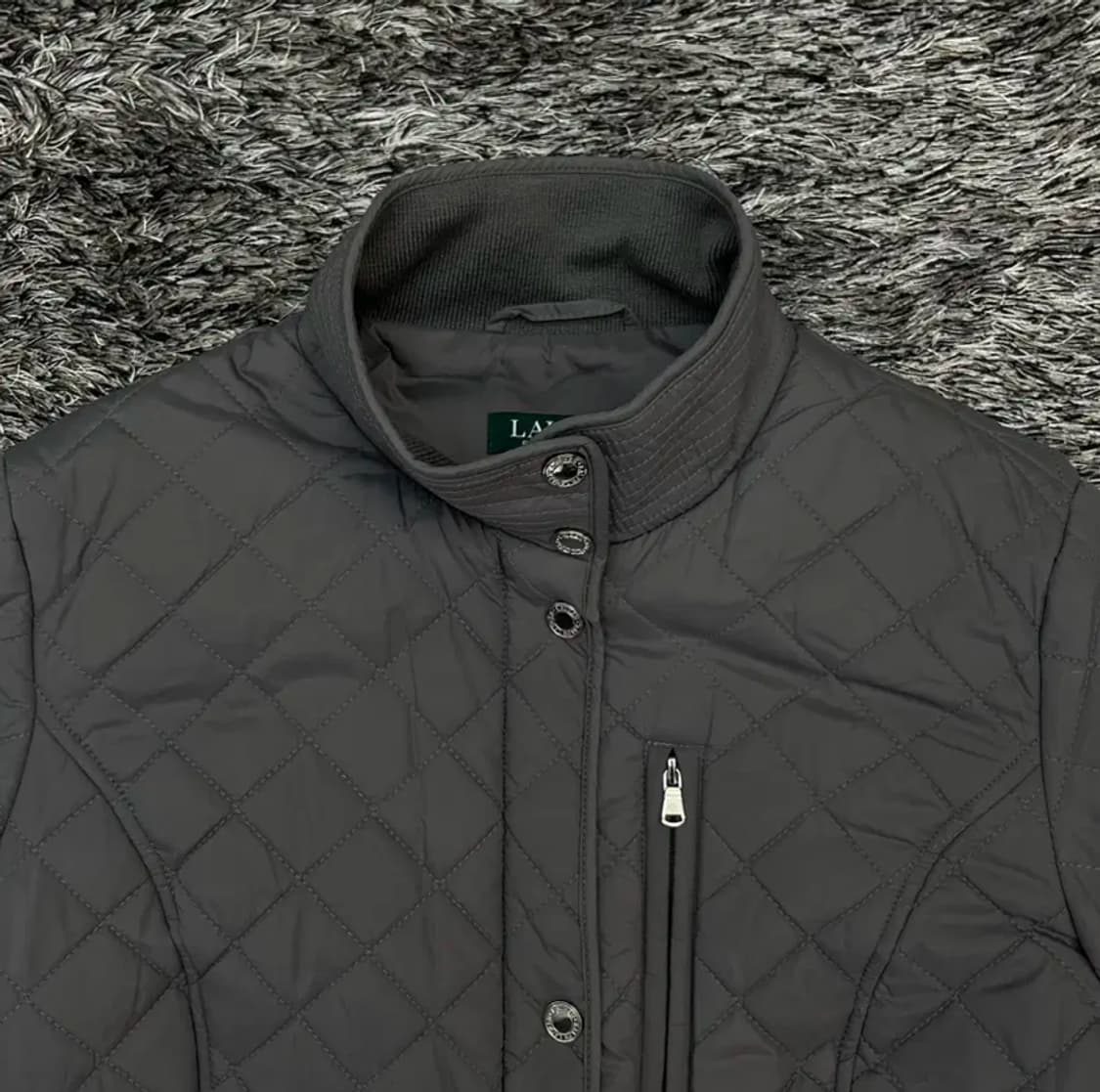 랄프로렌 폴로랄프로렌 여성 퀄팅 하이넥 자켓 (XS) 상품이미지2