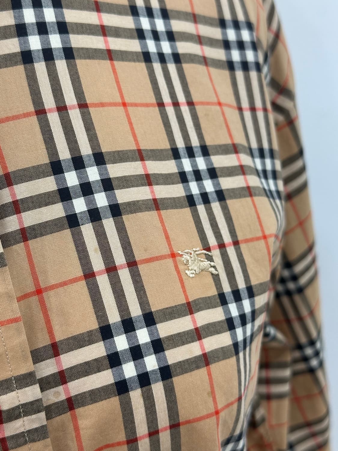 버버리 노바체크 여성 남방 상품이미지6