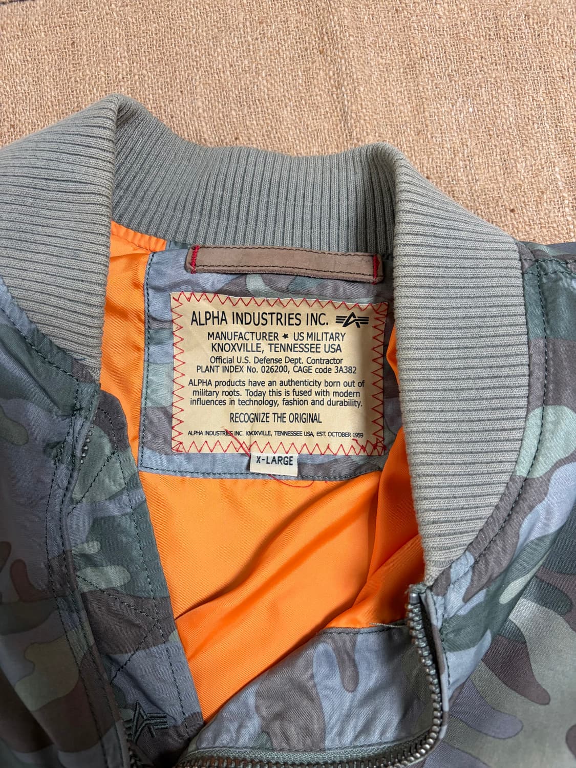 alpha industries ma-1 상품이미지4