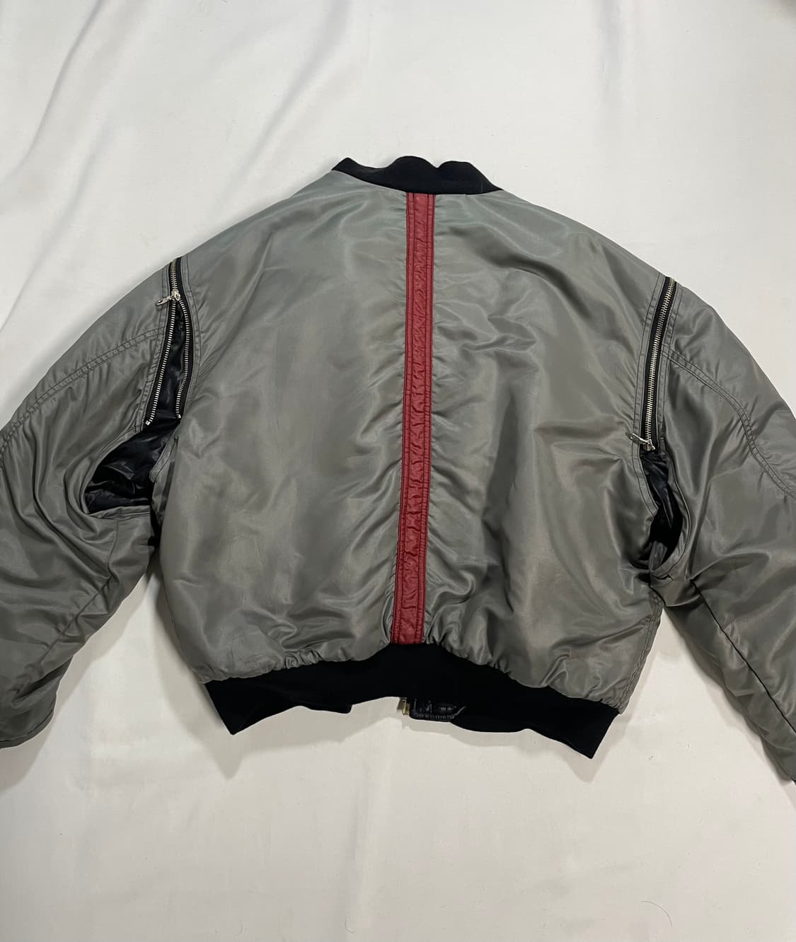 80‘s multi zip bomber 상품이미지3