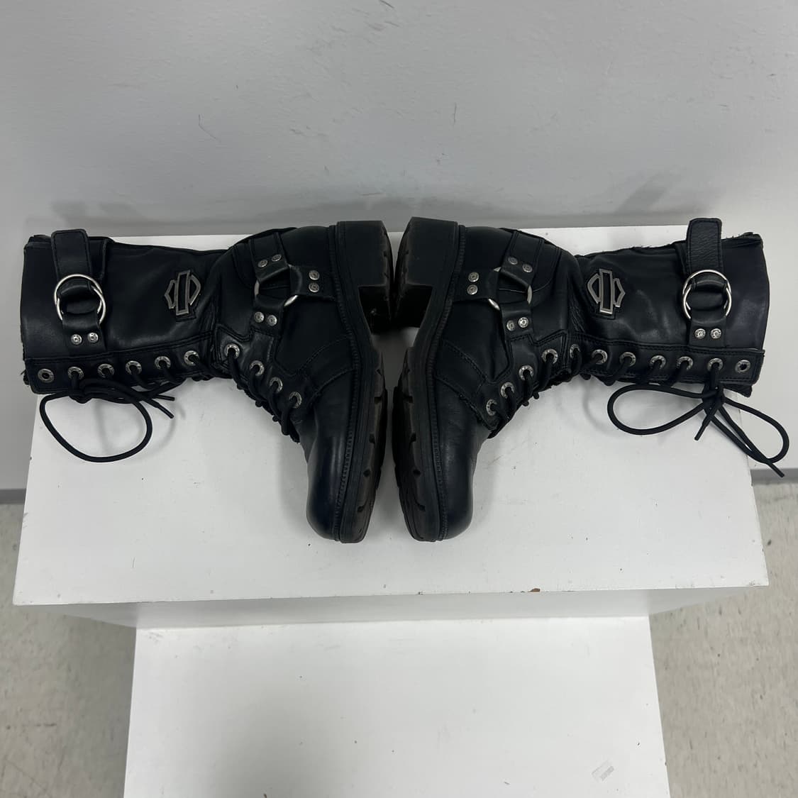 할리데이비슨 에다 10 레이스업 모터사이클 부츠 250 상품이미지7