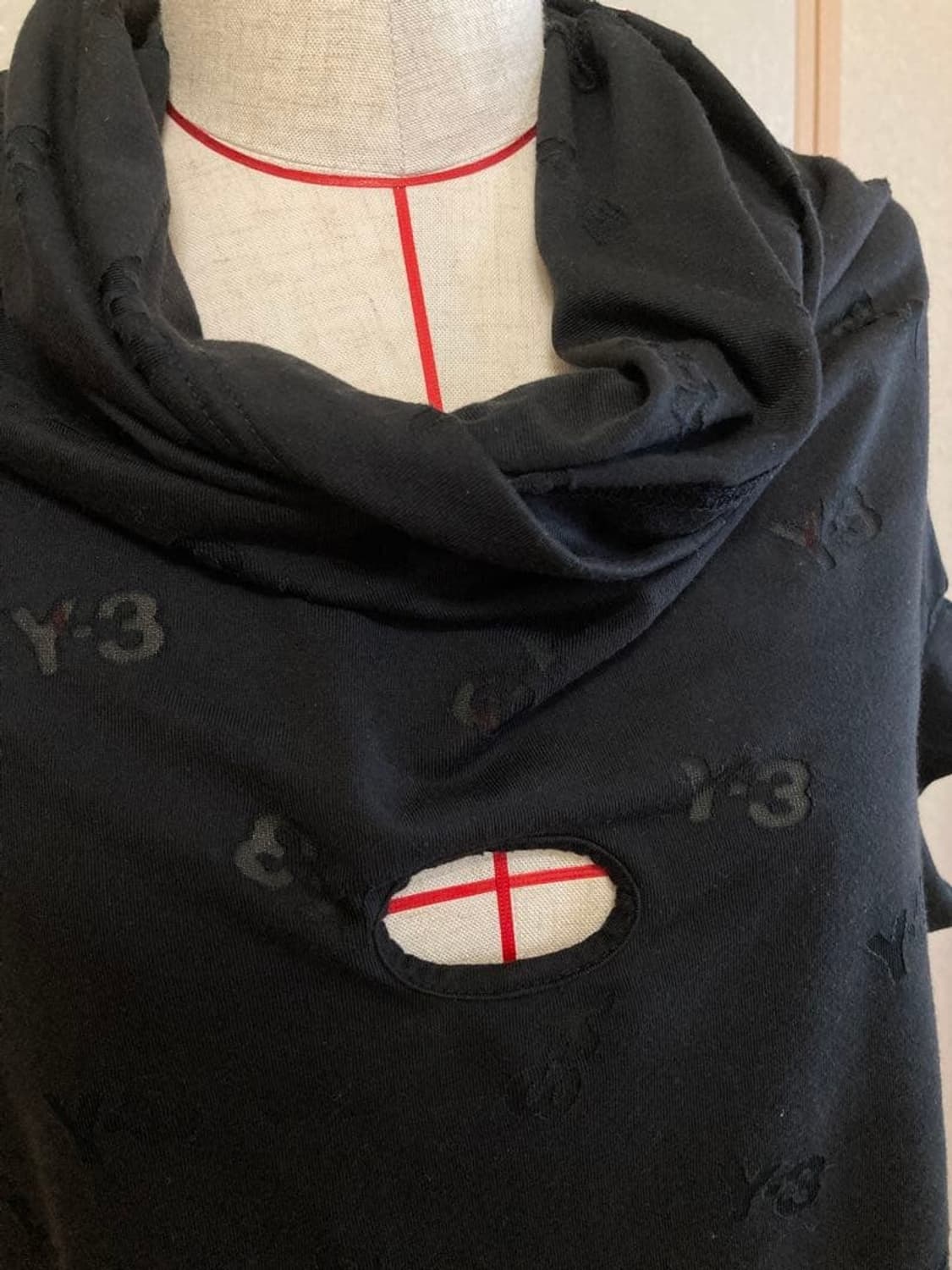 Y-3 드레이핑 반팔 상품이미지5