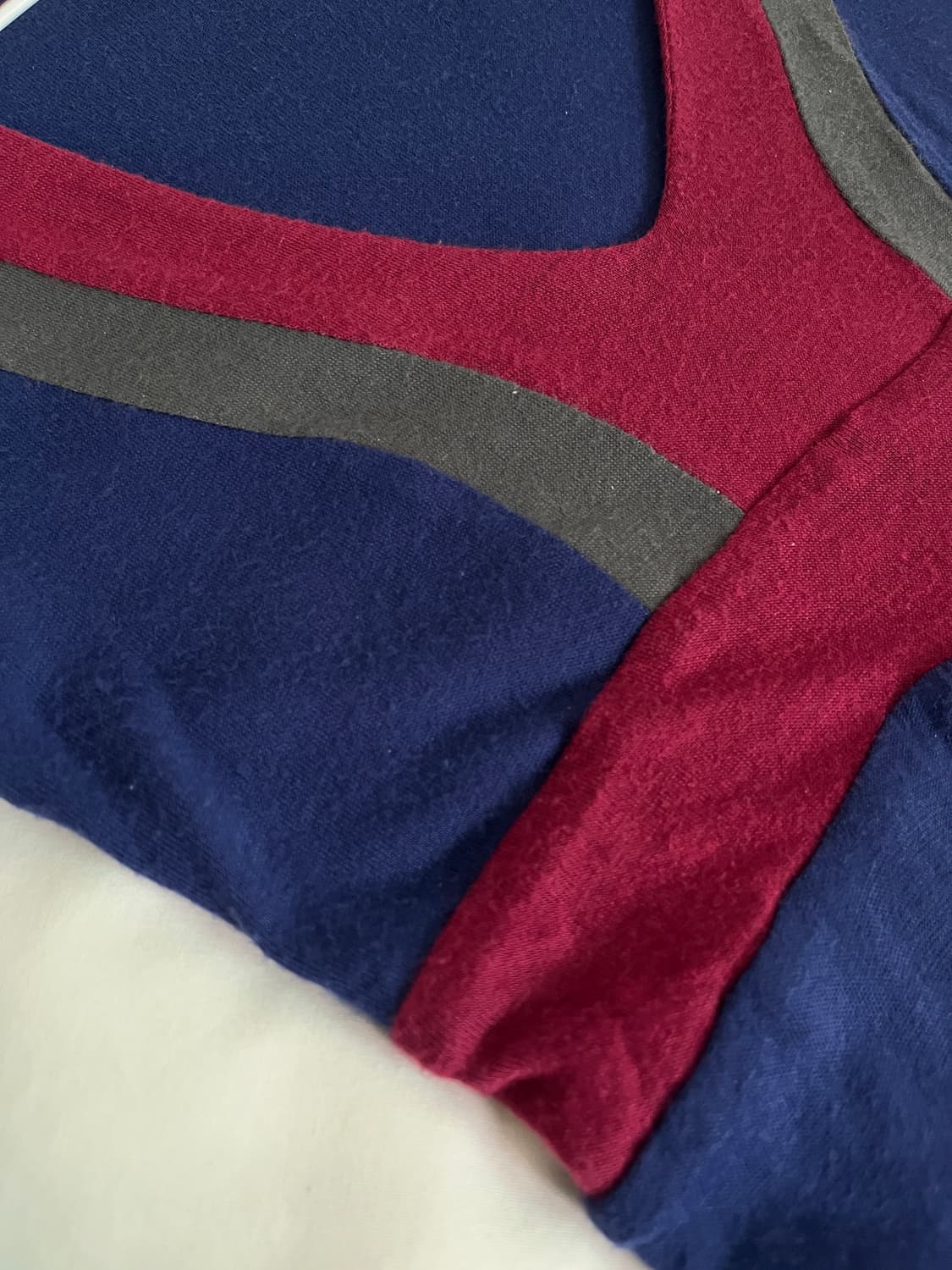 Color block puff long sleeve 상품이미지7