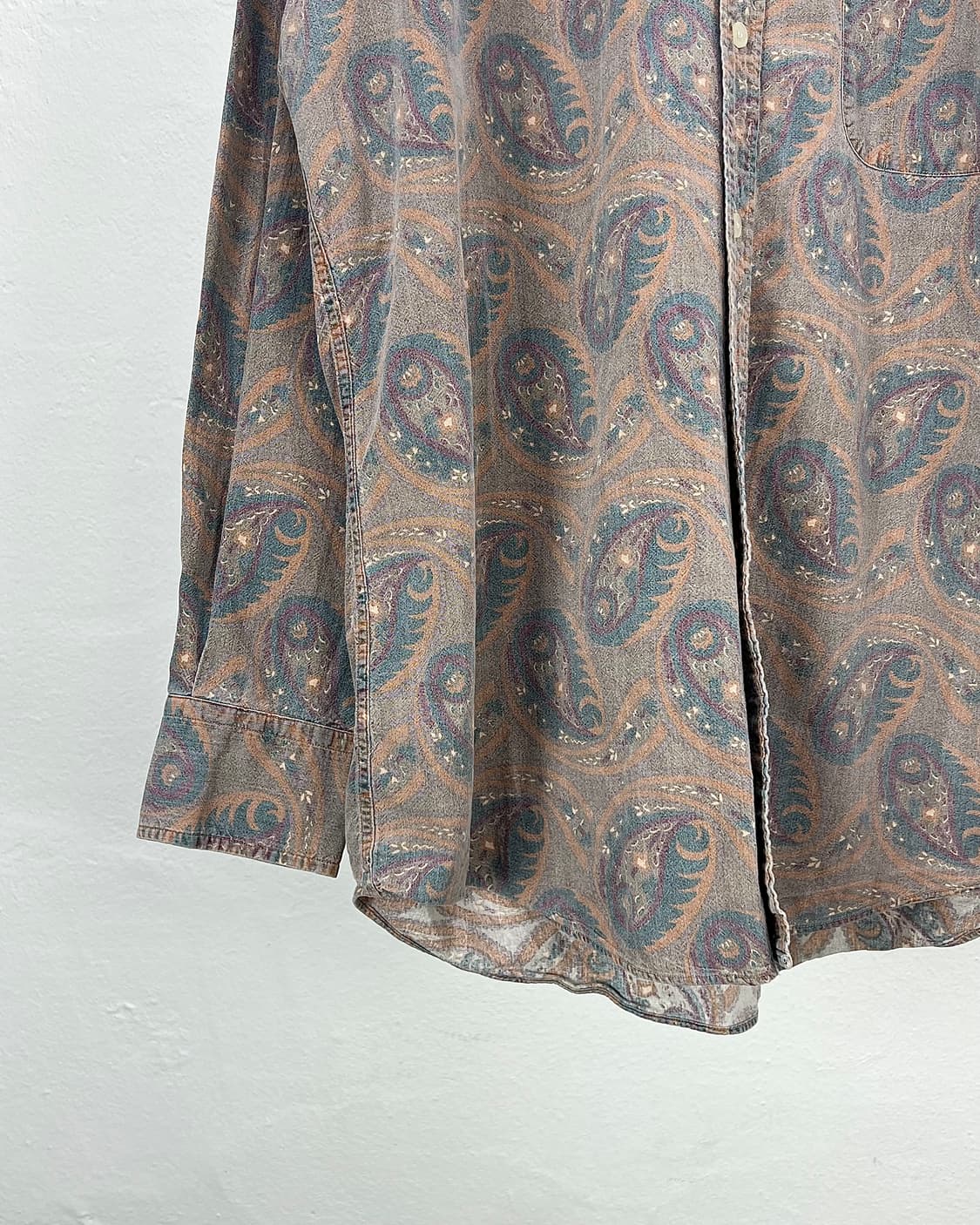 랄프로렌 챕스 오리엔탈 페이즐리 코튼 셔츠 상품이미지4