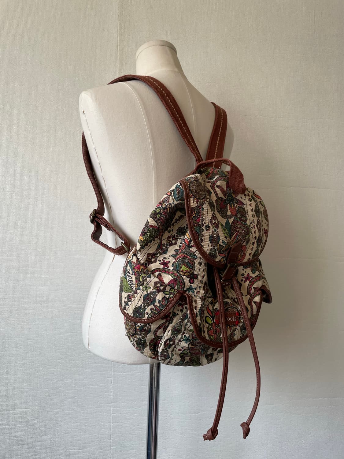 Sakroots Oriental Cloth Leather Backpack 상품이미지2