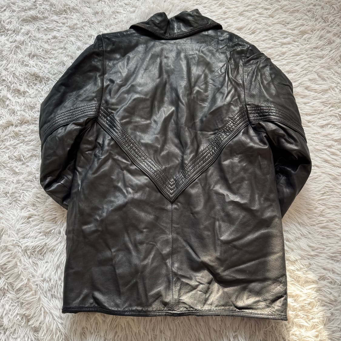 MIREILLE 일본빈티지 가죽 자켓 빈티지가죽자켓 xl 105 상품이미지3