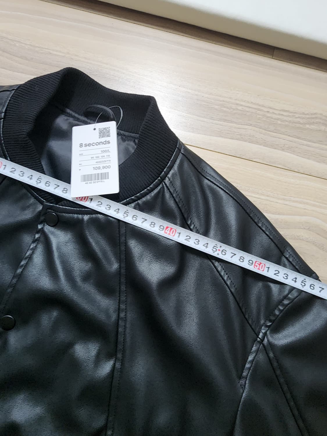 에잇세컨즈레더바시티점퍼가죽자켓 상품이미지5